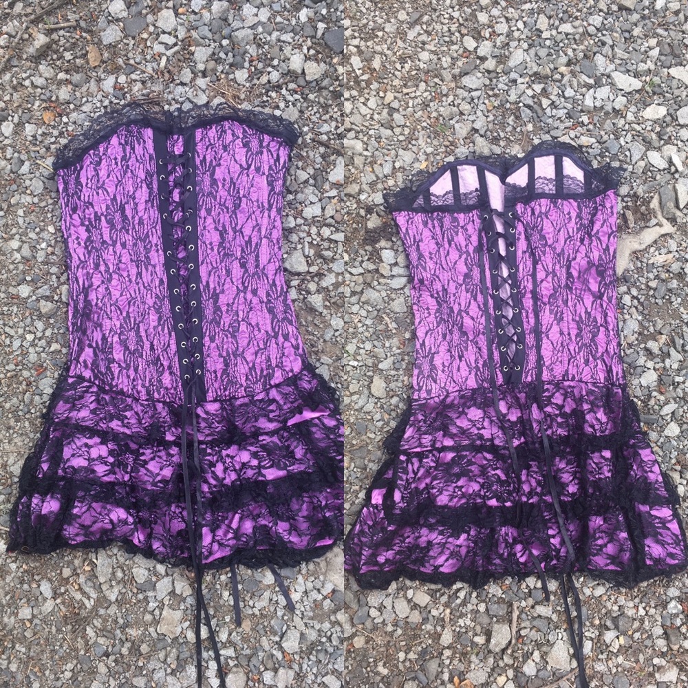Sexy corset dress